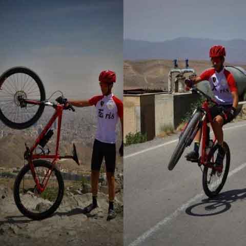 بیوگرافی حسین حمیدی دوچرخه سوار